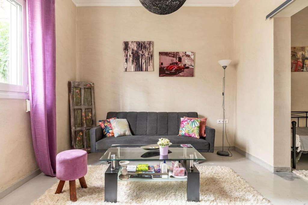 Cute Full Apt W/Backyard In Paleo Faliro 아테네 외부 사진